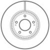 BENDIX 562755BC Brake Disc